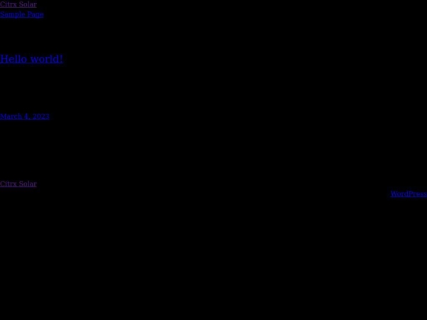 citrxsolar.com