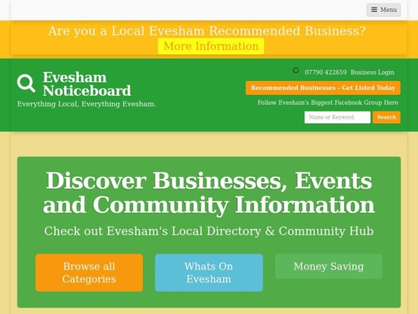 eveshamnoticeboard.co.uk