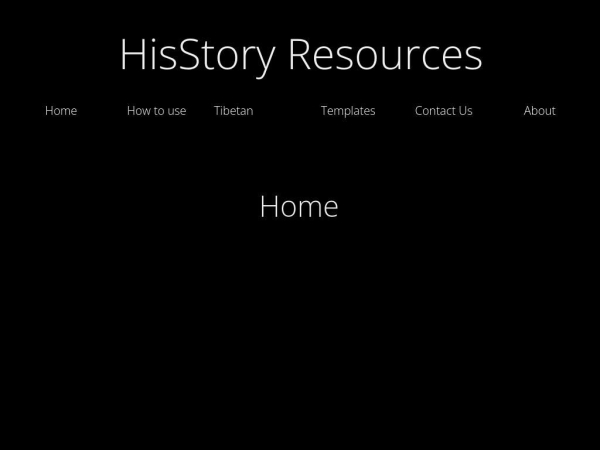 hisstoryresources.name
