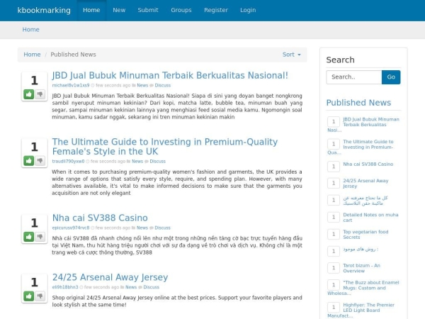 kbookmarking.com
