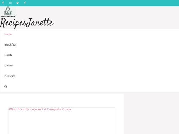 recipesjanette.com